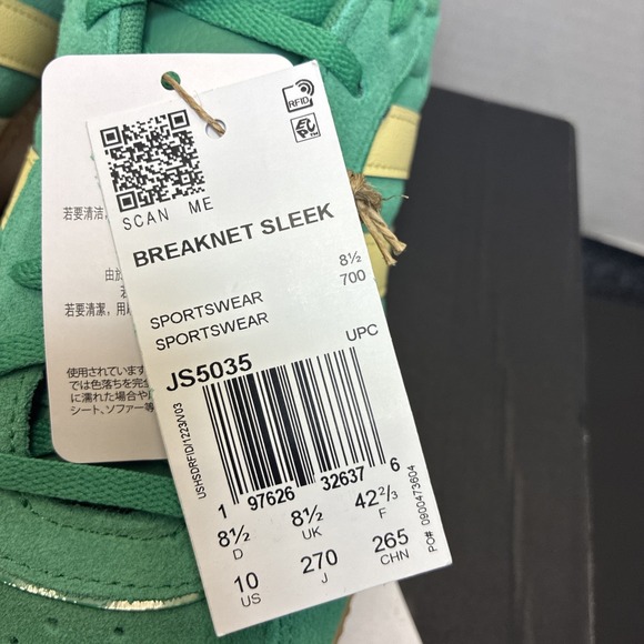 Adidas Breaknet Sleek Women's Size 10 Court - Picture 4 of 9